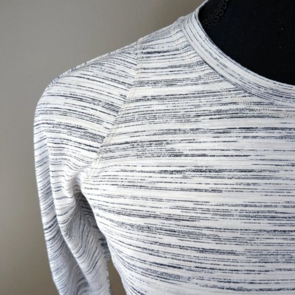Lululemon Runderful Long Sleeve Space Dye Camo Silver Spoon Crew Neck - Picture 7 of 16